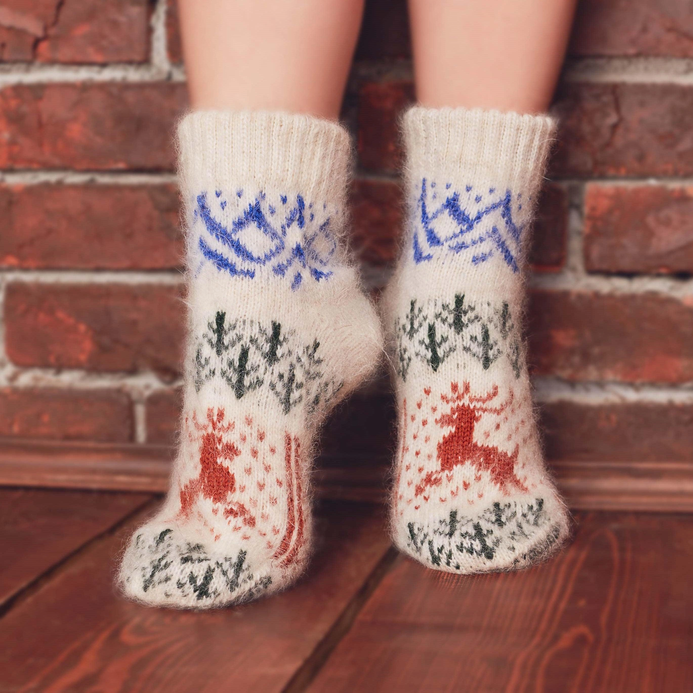 Cozy Forest Goat Socks for Adventure and Comfort